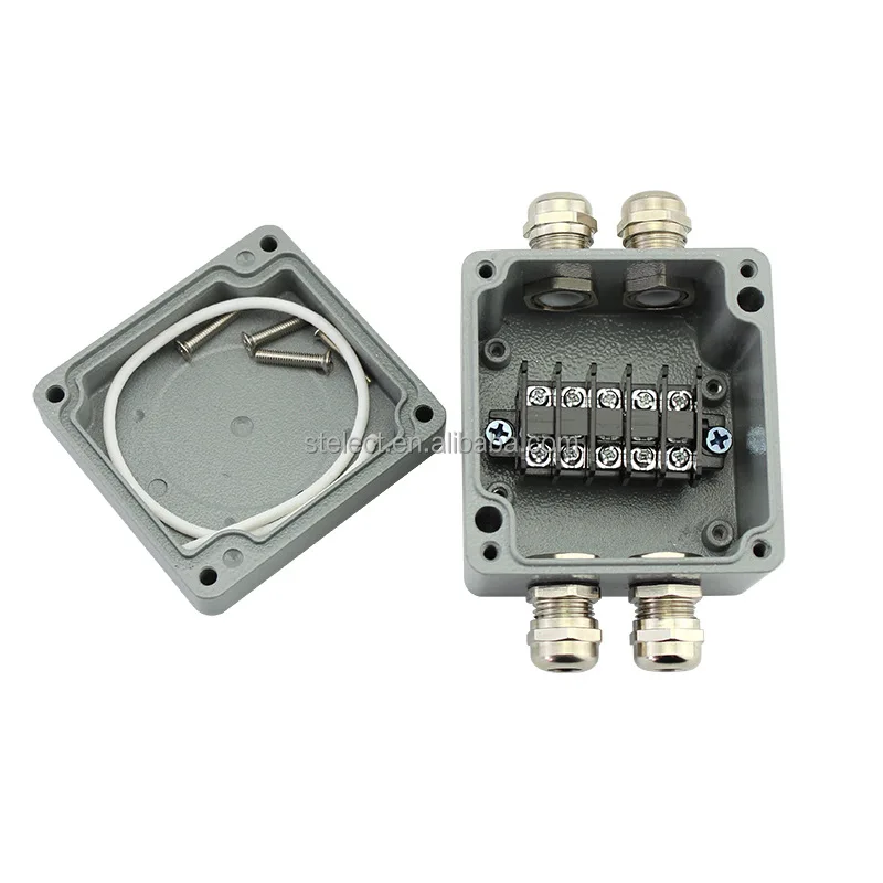 Manufacture Multiple Sizes  IP66 Waterproof Plastic Box ABS PC Electrical Switch Box Junction Box