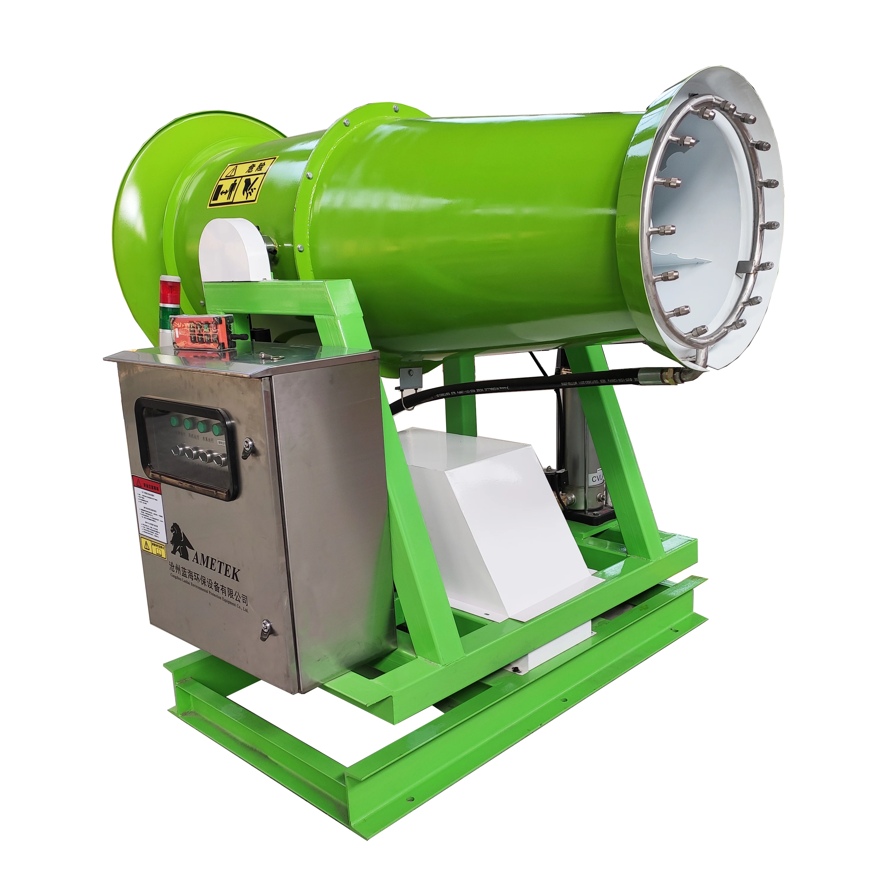 truck mounted fog cannon cooling dedusting disinfection