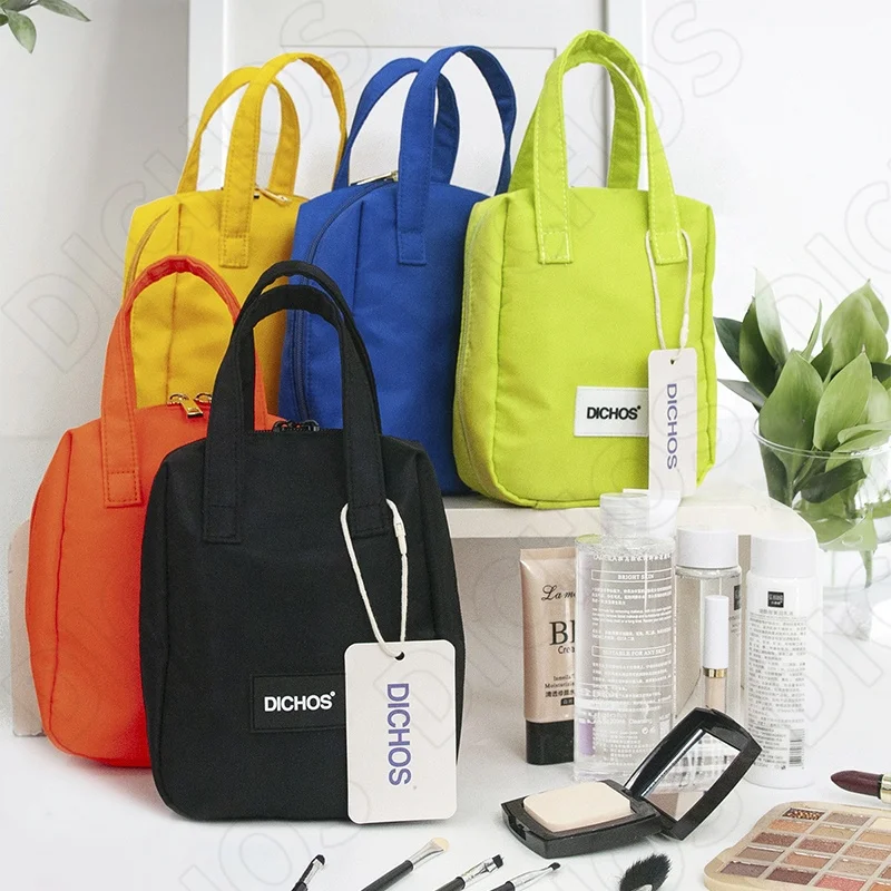 Travel Waterproof Dichos New  Large Capacity Makeup Toiletry  Cosmetic Bag Portable Storage Handbag