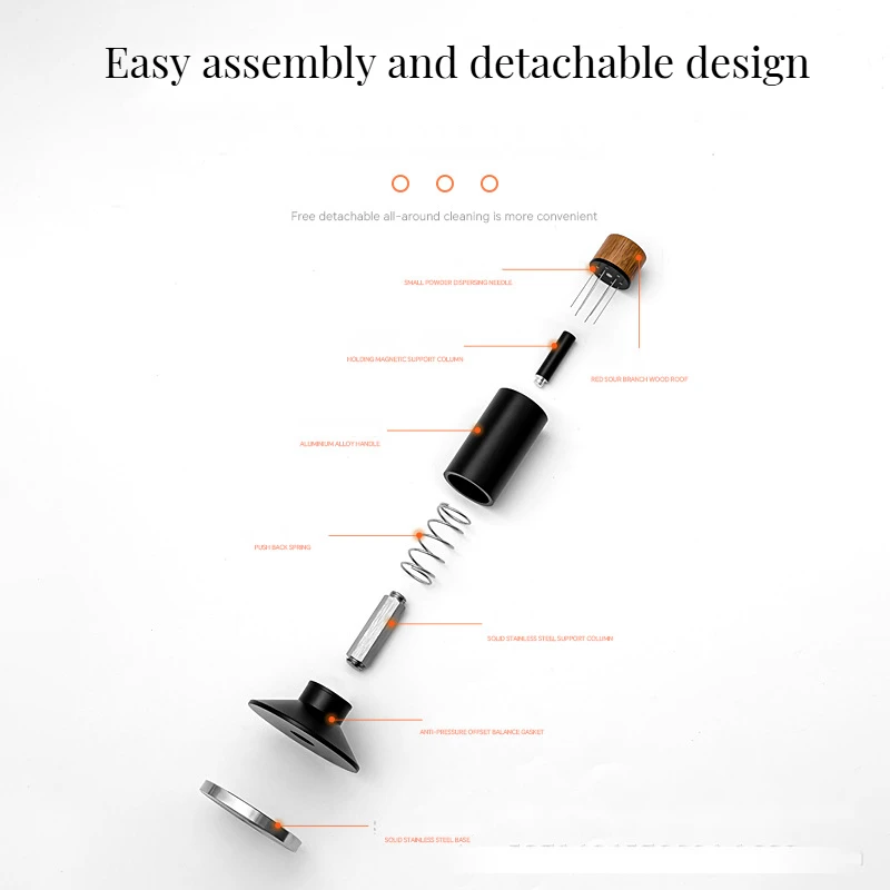 2-в-1 современный дизайн инструмент для подбивания кофе 51 мм 53 58