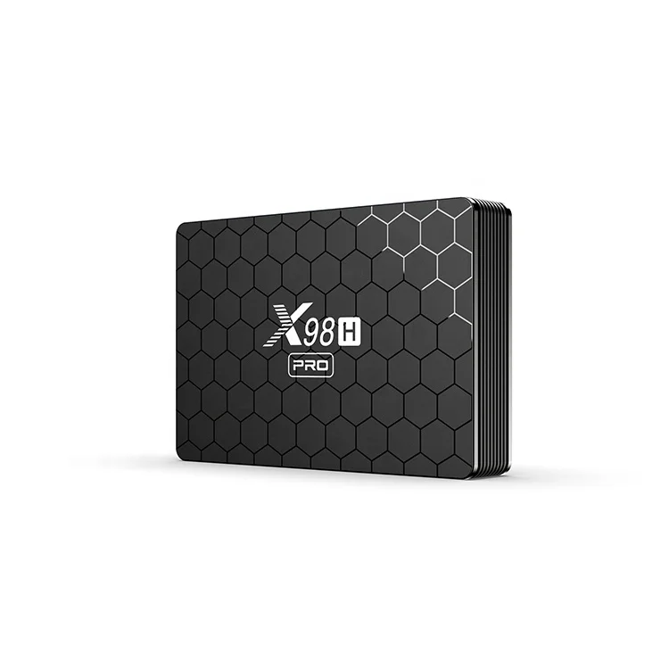 New X98H Pro Allwinner H618 Quad Core Set Top Box Android 4GB 64GB Android 12 IPTV Box Support Dual WiFi BT Free IPTV TV Box
