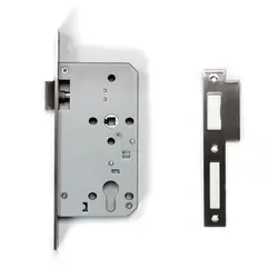 EN12209 CE  Euro Smart Door Lock Body SUS304 Stainless Steel Mortise Lock Body