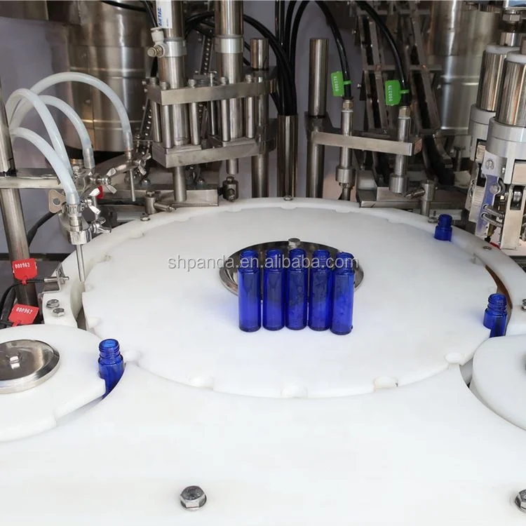 Automatic 2 ml glass bottle filling machine for vial vaseline