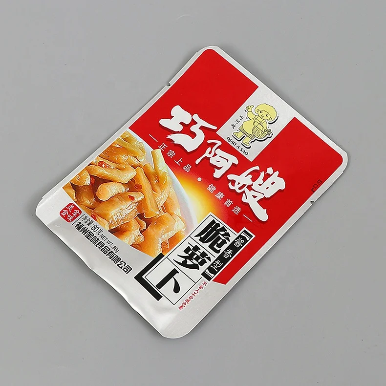 
food grade Laminated Material flower seeds packaging bag tea packaging bag kimchi spice packaging bag 