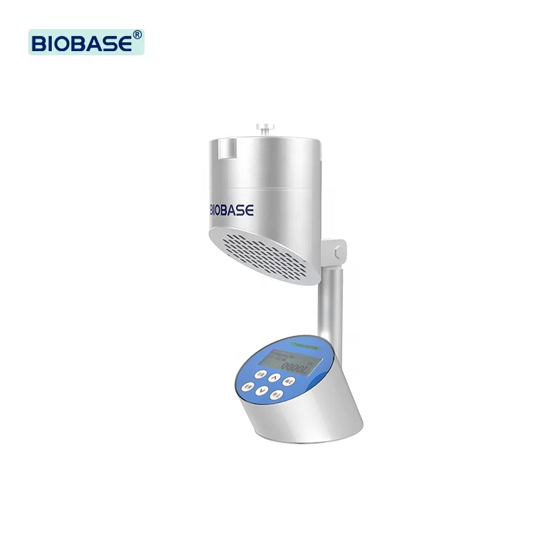 BIOBASE Portable Microbial Air Sampler hand hold plankton Biological Air Sampler with LCD display for laboratory and hospital