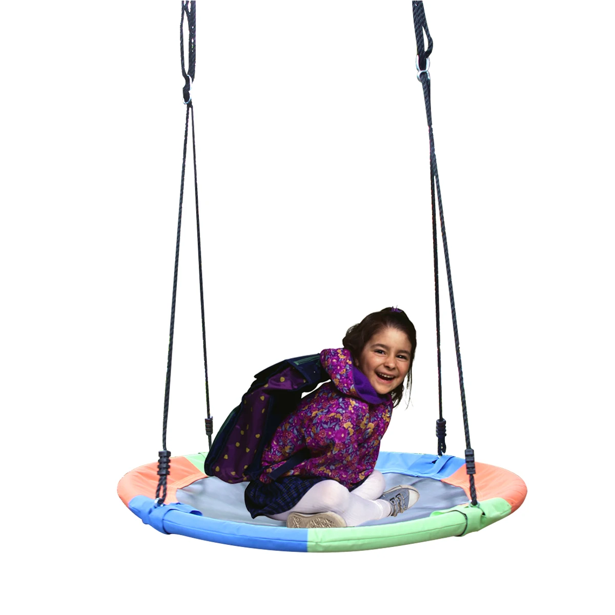 Child Kids Playground Round Tree Swing Bird Nest Swing