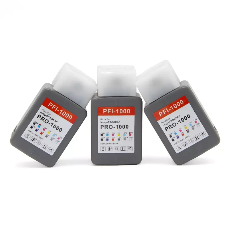 For Canon Pro1000 Pro 1000 PRO-1000 12 Colors 80ML PFI1000 PFI 1000 CAN PFI-1000 Pigment Ink Cartridge