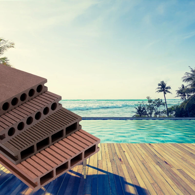 High-performance, durable outdoor wood-plastic decks for patios and outdoor spaces.
