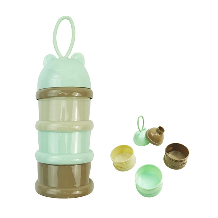 Three-layer Baby Milk  Powder Dispenser Container