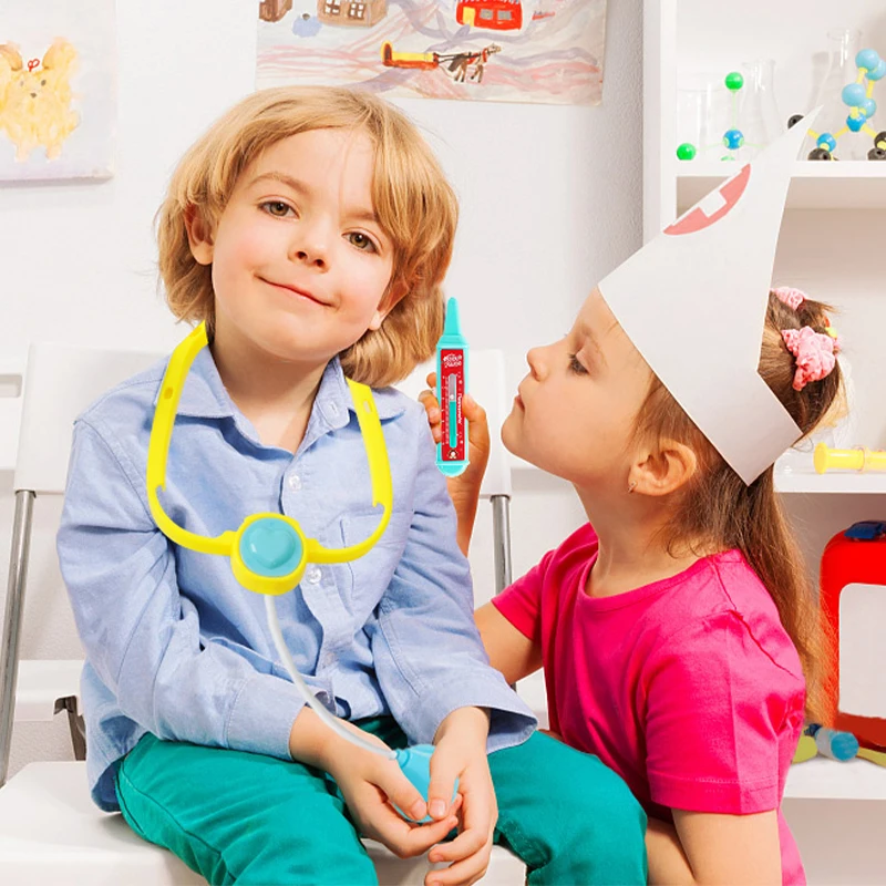 Детские домашние игрушки, детские медицинские игрушки-стетоскоп, набор из 30 шт., игрушки-врачи