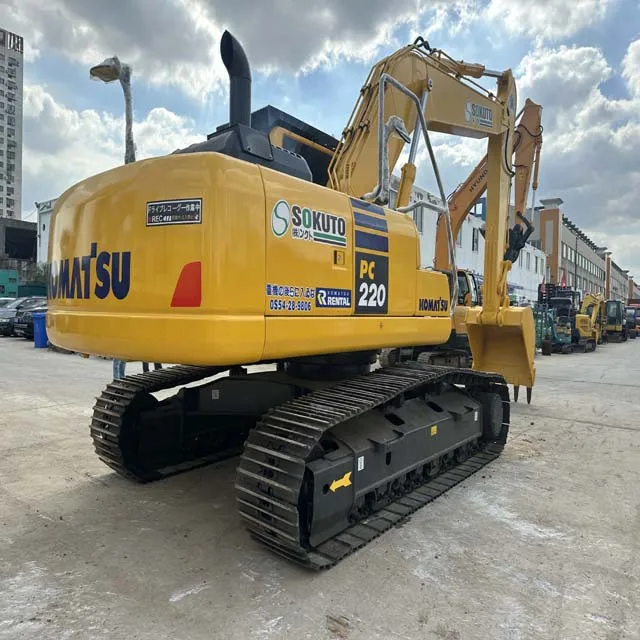 Used Komatsu PC200-8 excavator 20t Komatsu PC200-8N1 PC220-8MO Used Excavator Komatsu PC220 excavator PC220 PC220-8MO For Sale