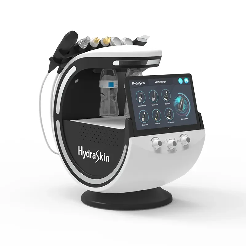 Hydro Microdermabrasion Machine Diamond Dermabrasion 7 in 1 hydroffacial aqua peeling facial cleaning beauty machine for salon