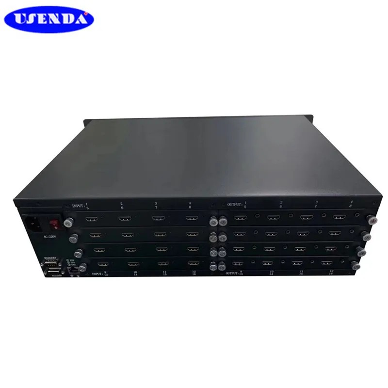 USENDA Factory Video processor video controller with HD-MI audio vga dp input all signals for video wall 2x2,3x3,4x4,5x5 ect.