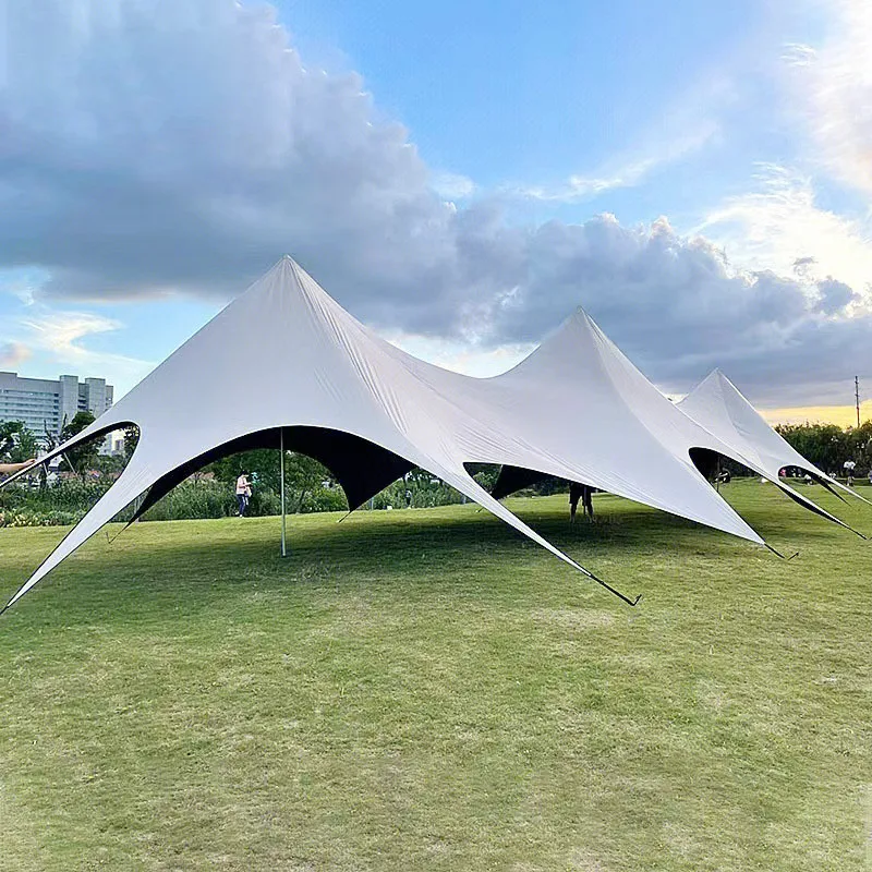 Factory Strigt Wholesale Outdoor Camping Party Wedding Lotus Canopy Tent