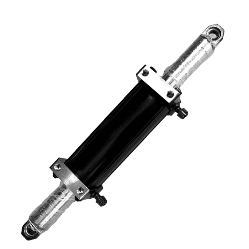 HZPT custom made hydraulic cylinder for industrial vehicle/forklift high quality hydraulic steering cylinder