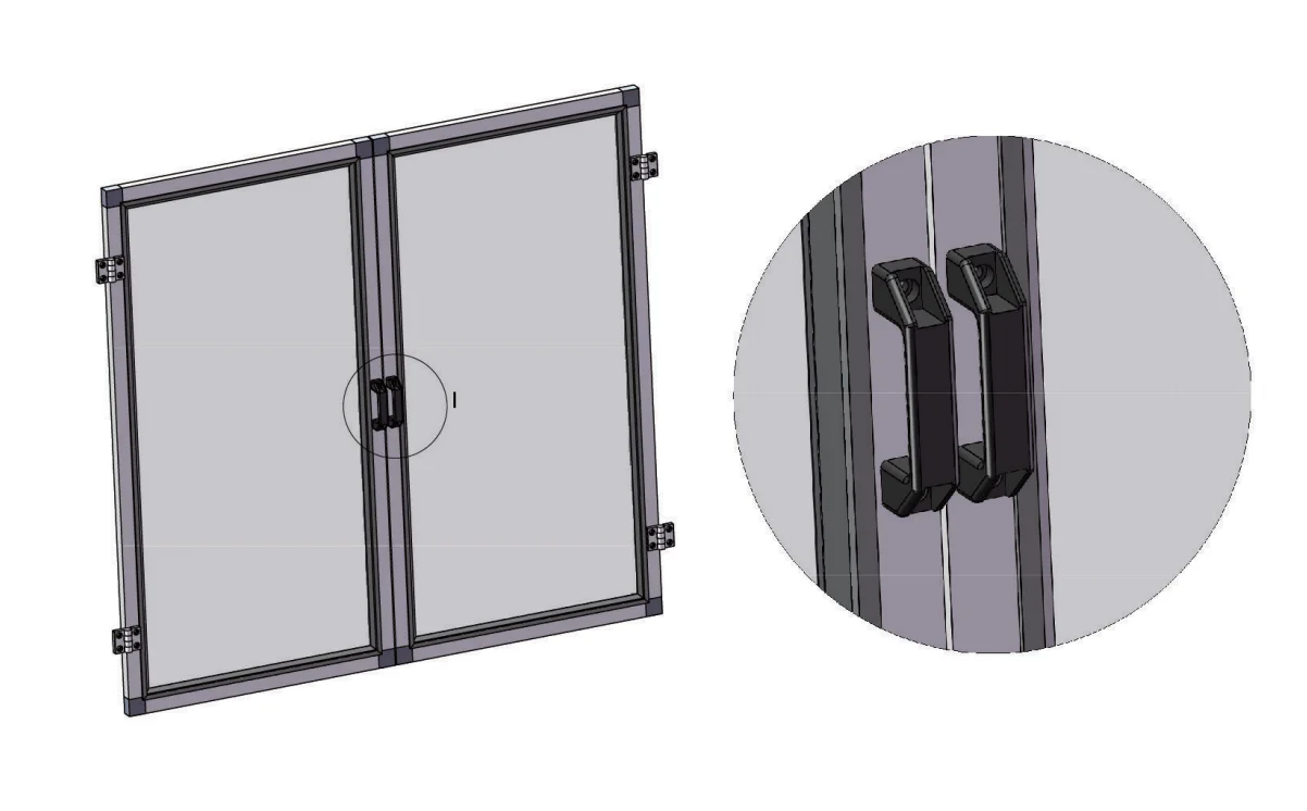 Versatile Middle Handle without Screw for Kitchen Bedroom Living Room Warehouse Villa Wine Cellar Babies Kids Home Bar