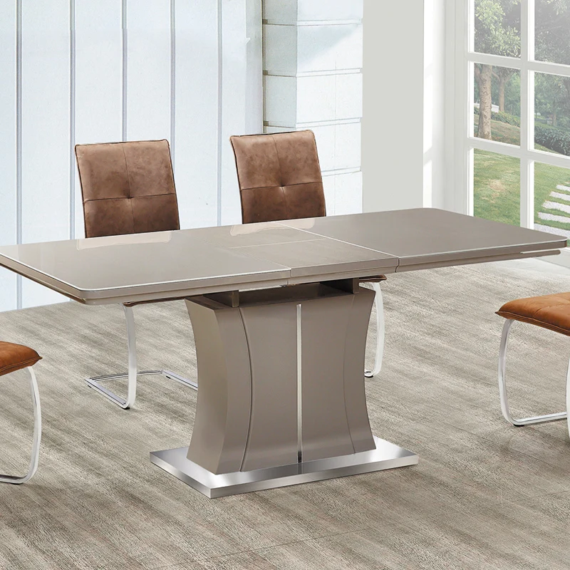 Living Room Furniture Best Selling High Quality Modern Simple Dining Table MDF European Design Kitchen Dining Table Set