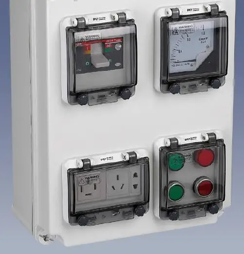 IP66 NEMA Weatherproof plastic box outdoor cabinet used as control box & Electric Panel Project PC Box