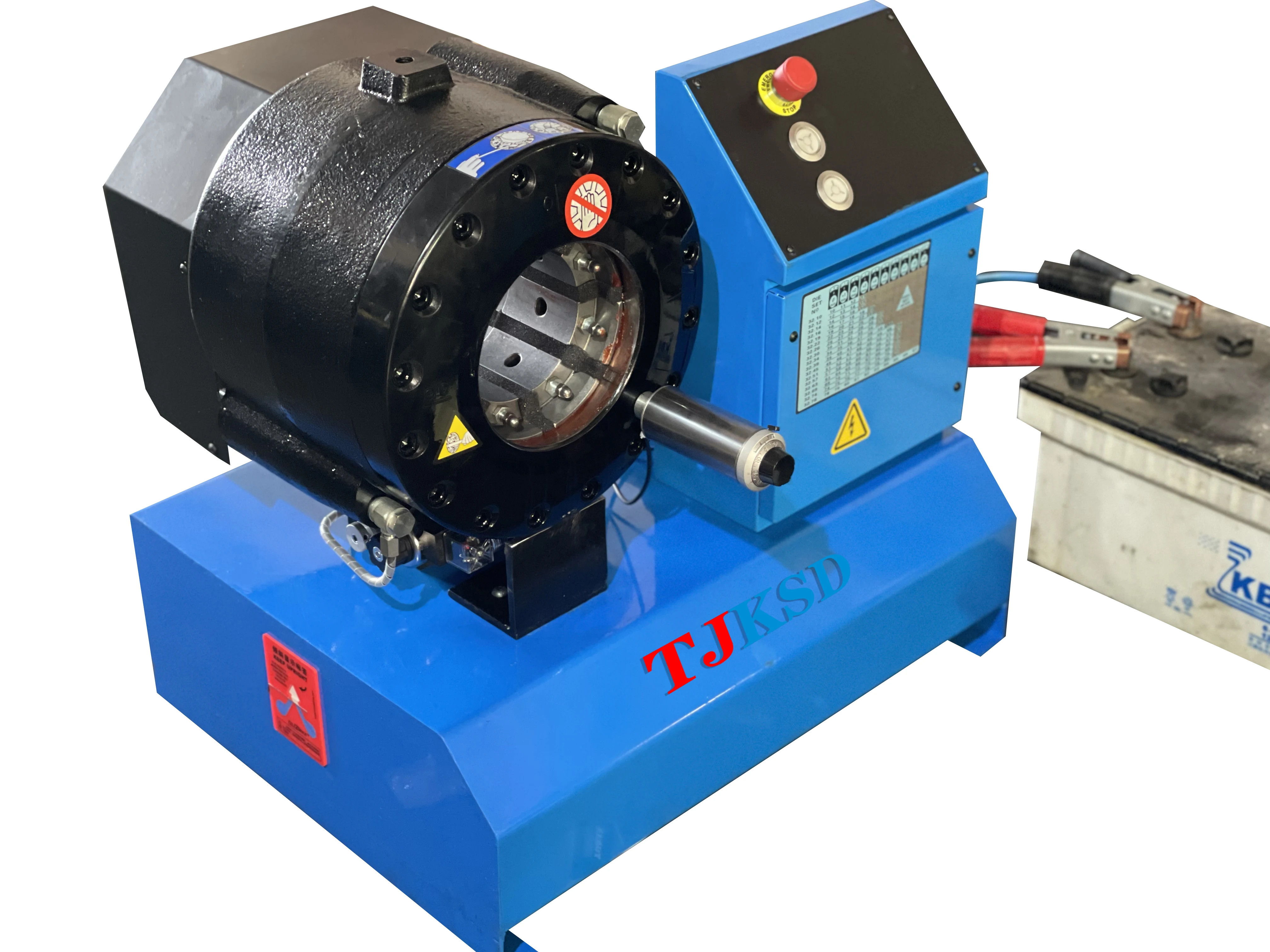 Top selling Finn power style 12v battery power locking crimping machine for hydraulic hose