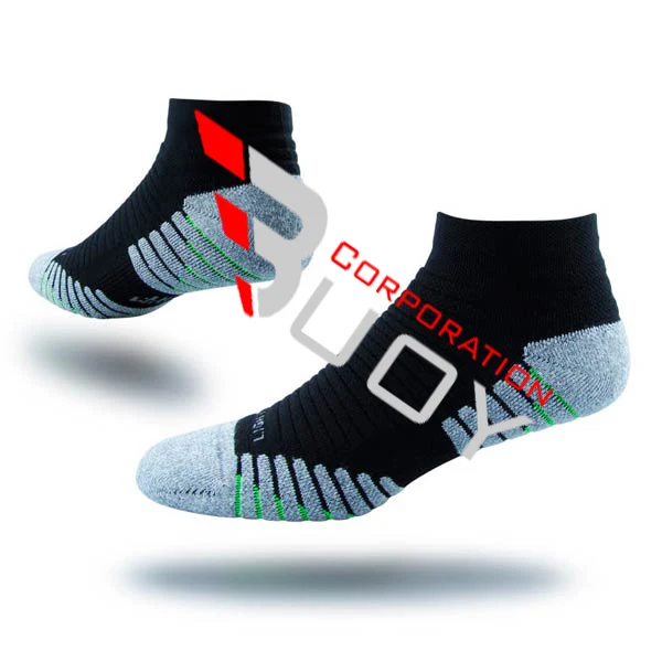 
Коллекция 2021 года, оптовая продажа спортивных вязаных антибактериальных мужских носков для бега с логотипом на заказ 