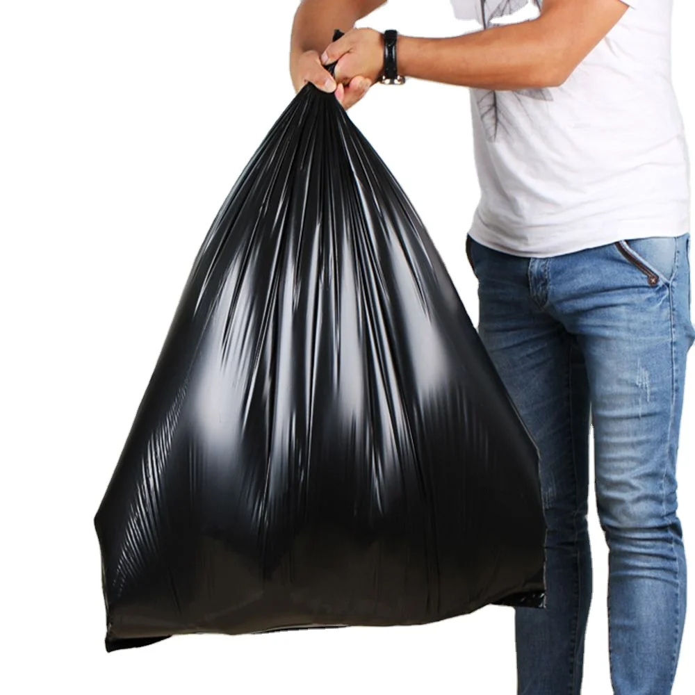 Limited spot garbage bags household trash bags Black ldpe/hdpe plastic bin industrial garbage bag