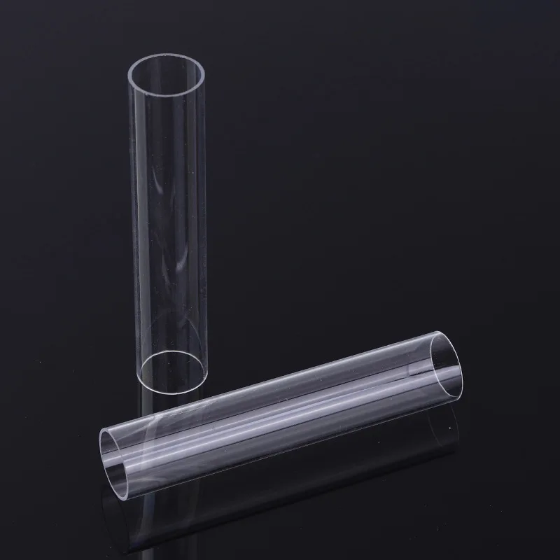 High Quality Transparent Clear Polycarbonate Pipe Colorful Pvc Pc Pmma Acrylic Plastic Tube