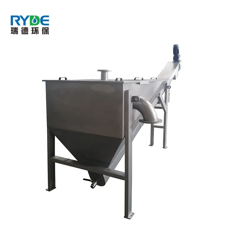 Новый дизайн Oem сервис роторный барабан фильтр сепаратор речной воды винт пресс