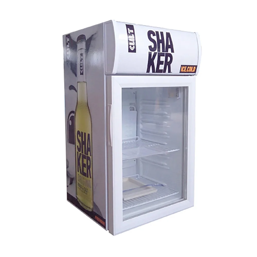 High Effect Cooling Low power Home Used Mini Compact Cooler Fridge with LED light