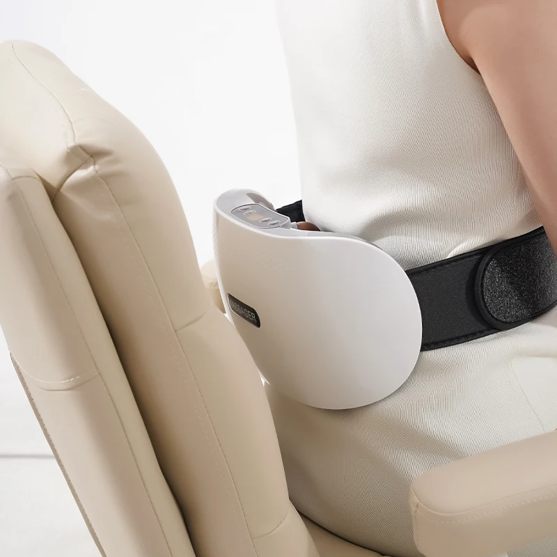 Electric Intelligent Kneading Belly Slimming Belt Fat Burning Abdominal Massage Machine Bian Stone Hot Compress Massager