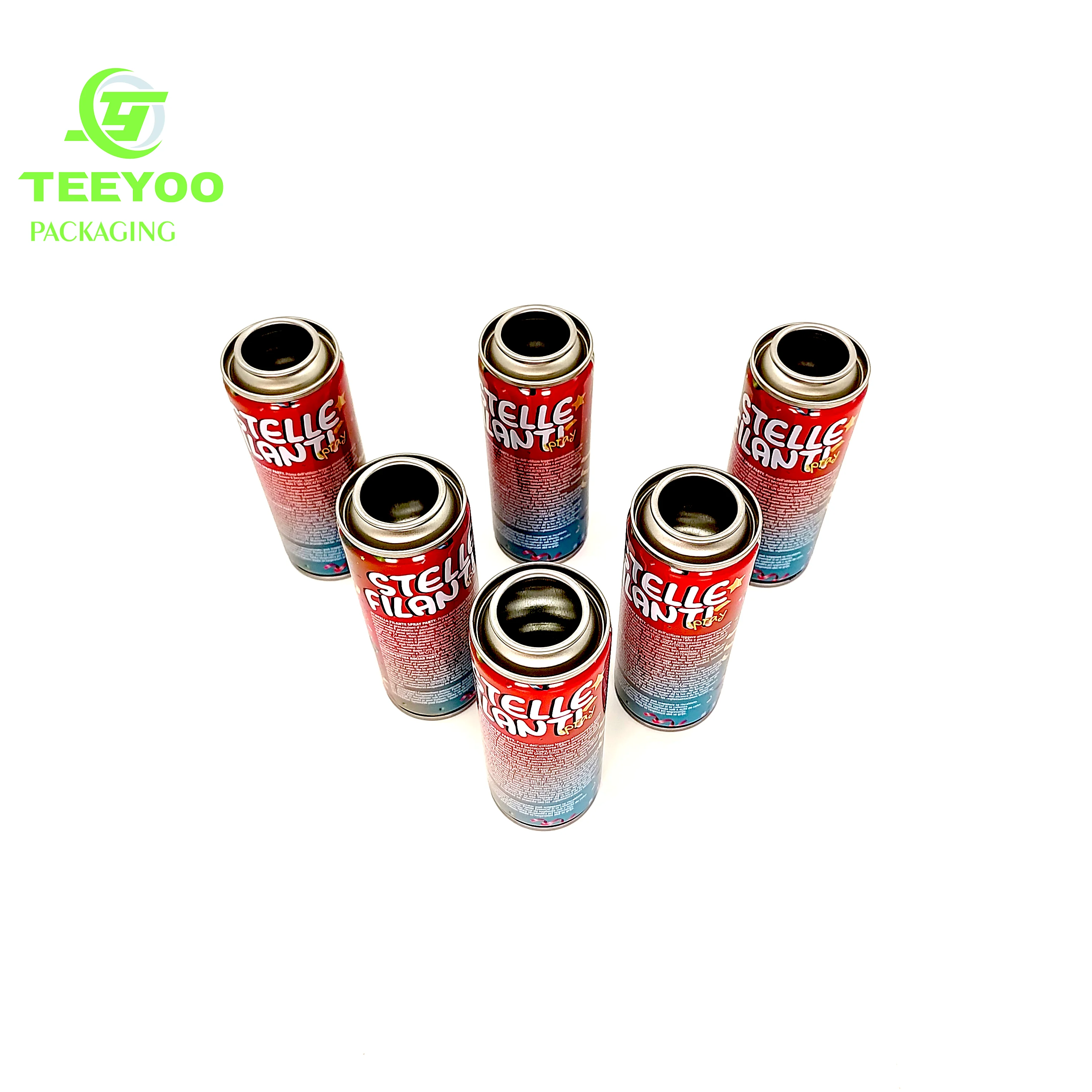 Hot Sale Customized Empty Spray Cans 500ml Tin for Ribbon and Butane Gas for Aerosol and Paint Use