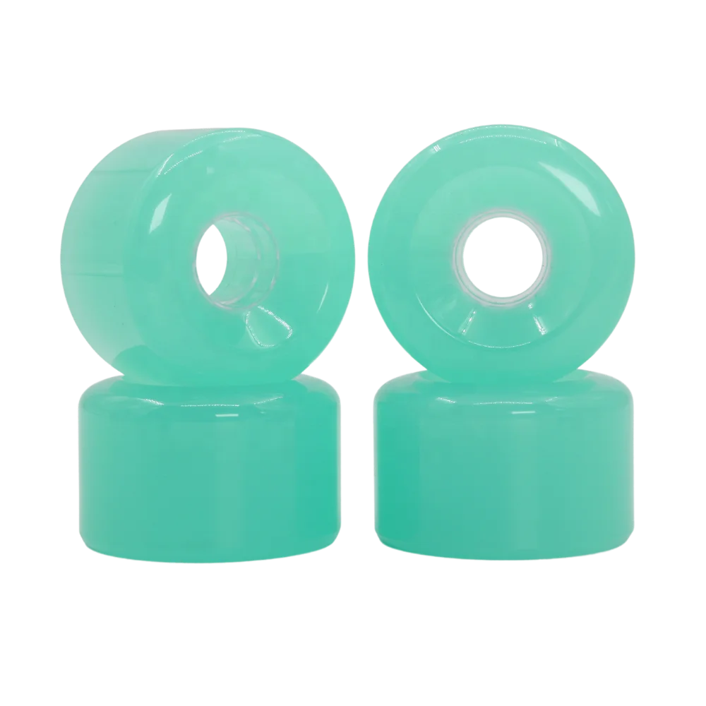 jelly polyurethane  70a 81a 85a rubber 100% wholesale street blank soft skateboard wheels