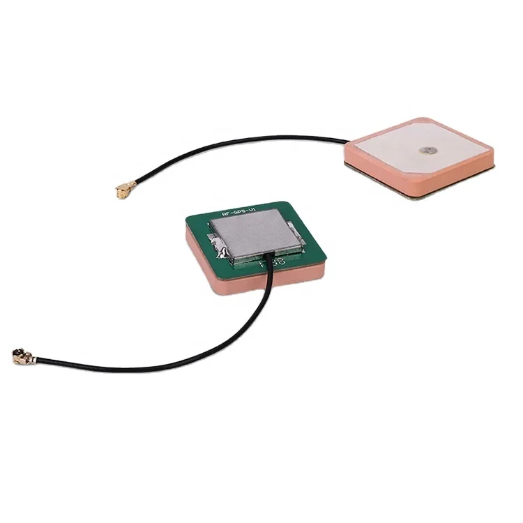 GPS 20 dBi built-in ceramic active antenna with terminals