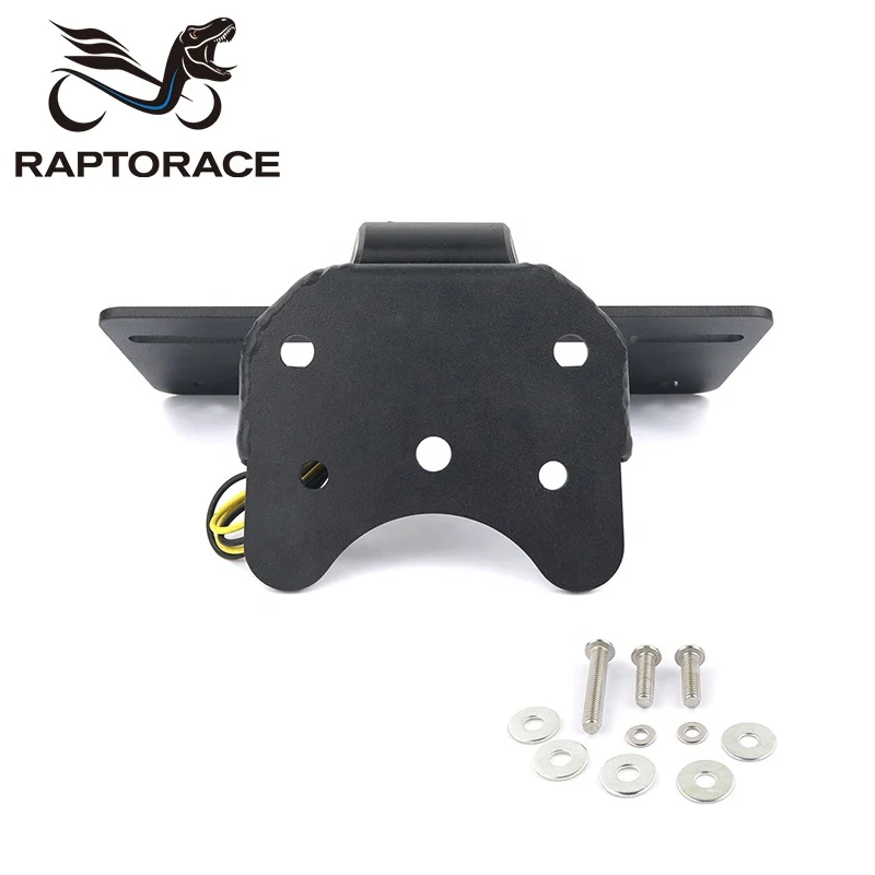 Raptorace fit for Polaris Slingshot Base SL SLLE  aftermarket aluminum number license plate holder fender eliminator tail tidy