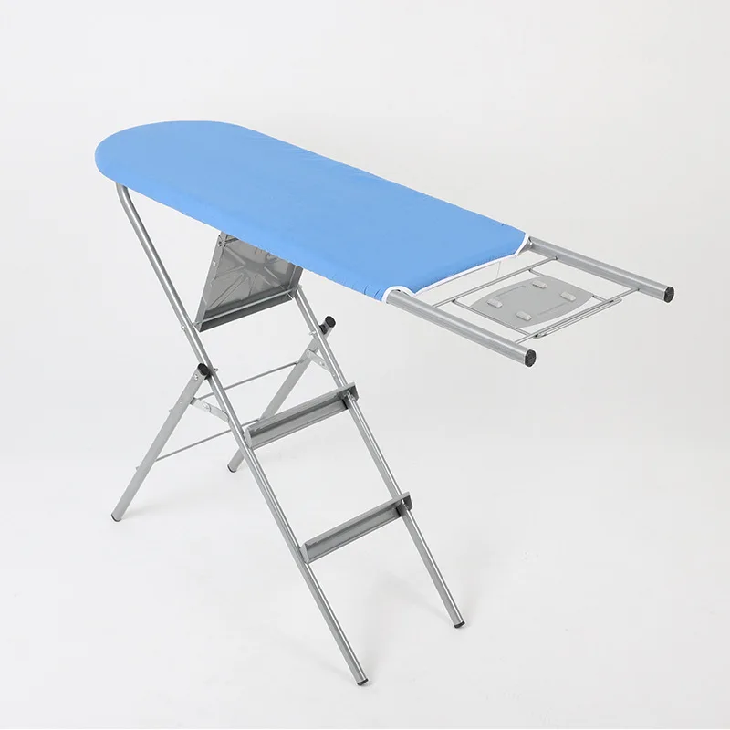 2022 Multifunction Household Stepladder Folding Dual-use Step Metal Ladder Ironing Board