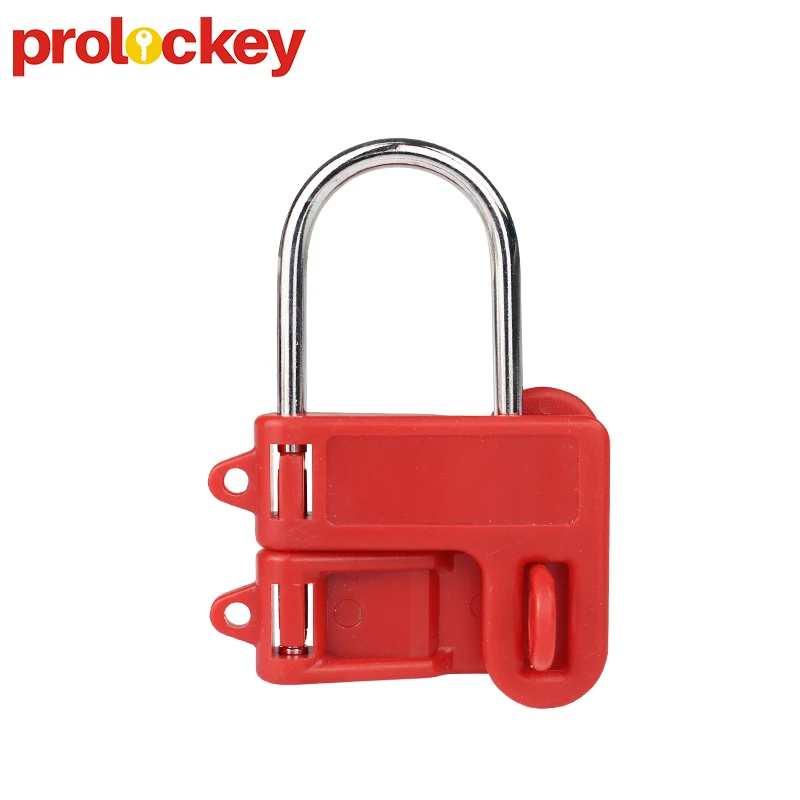 High Quality Red Non-Conductiv Insulated Butterfly Lockout Hasp
