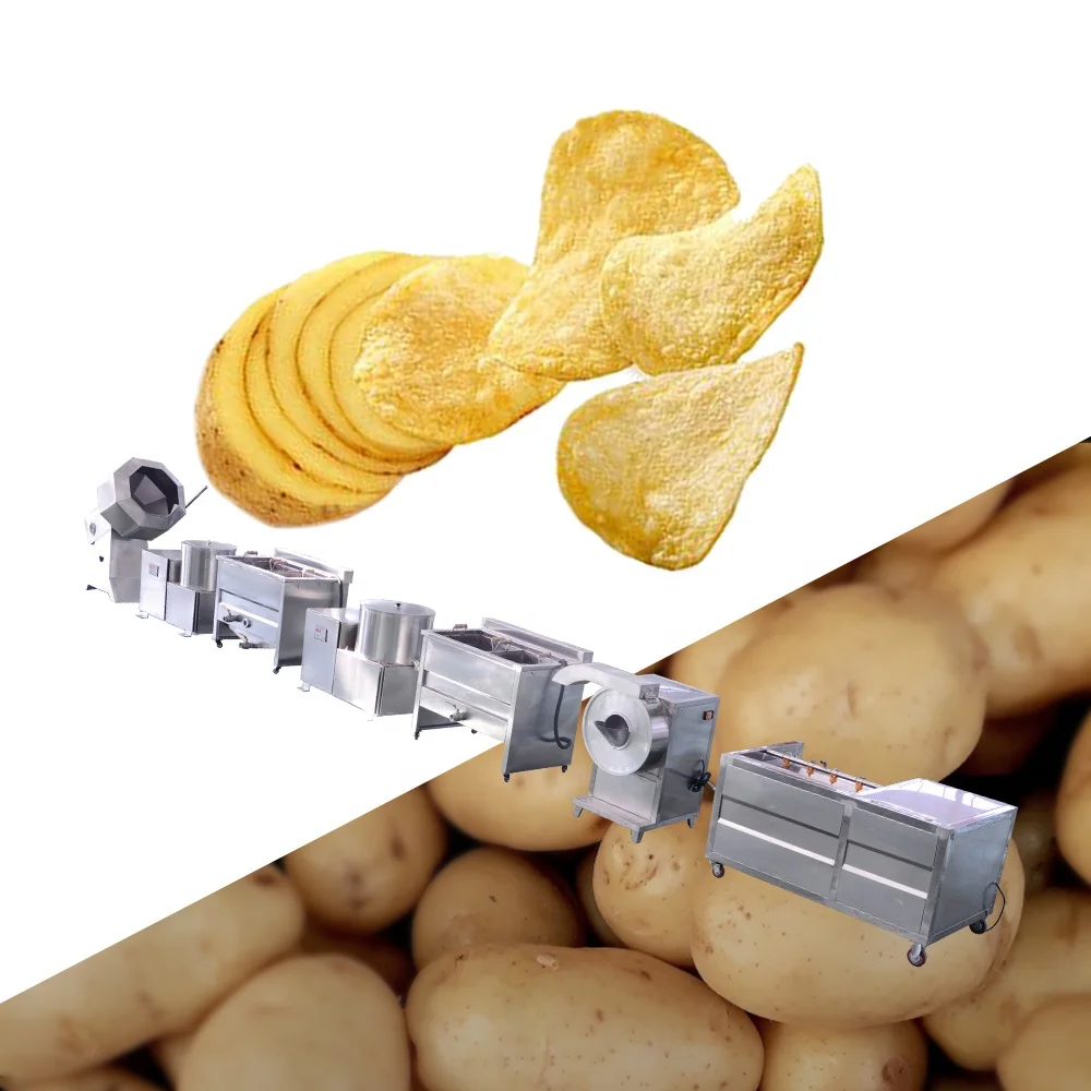  Leisure Best-selling semi-automatic french fries production line samll scale potato chips
