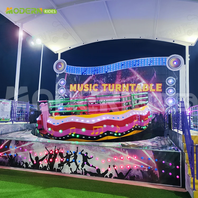 Carnival funfair rides manege thrill rides turntable crazy disco tagada rides for sale