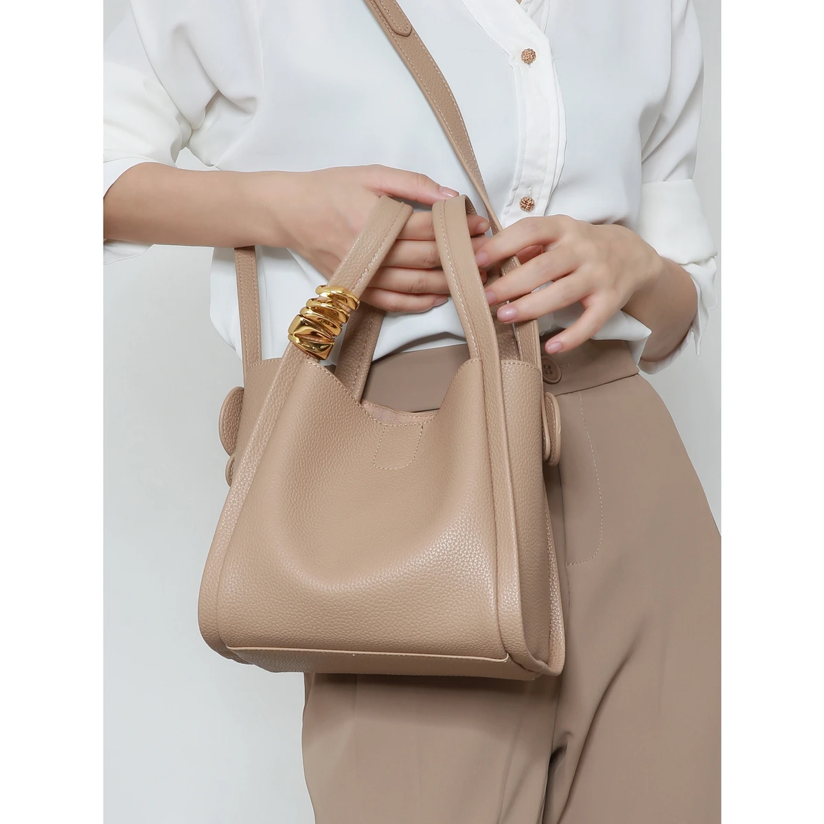 Handbag Women Fashion Luxury Crossbody Shoulder Bags Latest Hand Bag and Clutch Manufacture Custom Handbags with Logo