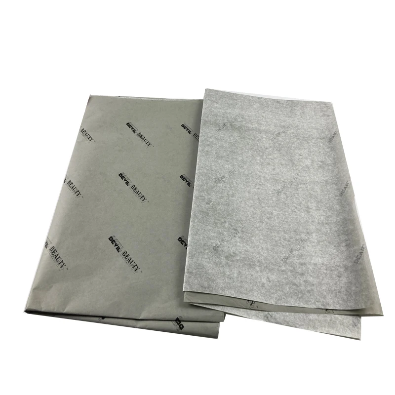 
27gsm Grey Customized T-shirt Wrapping Tissue Paper with Company Logo 