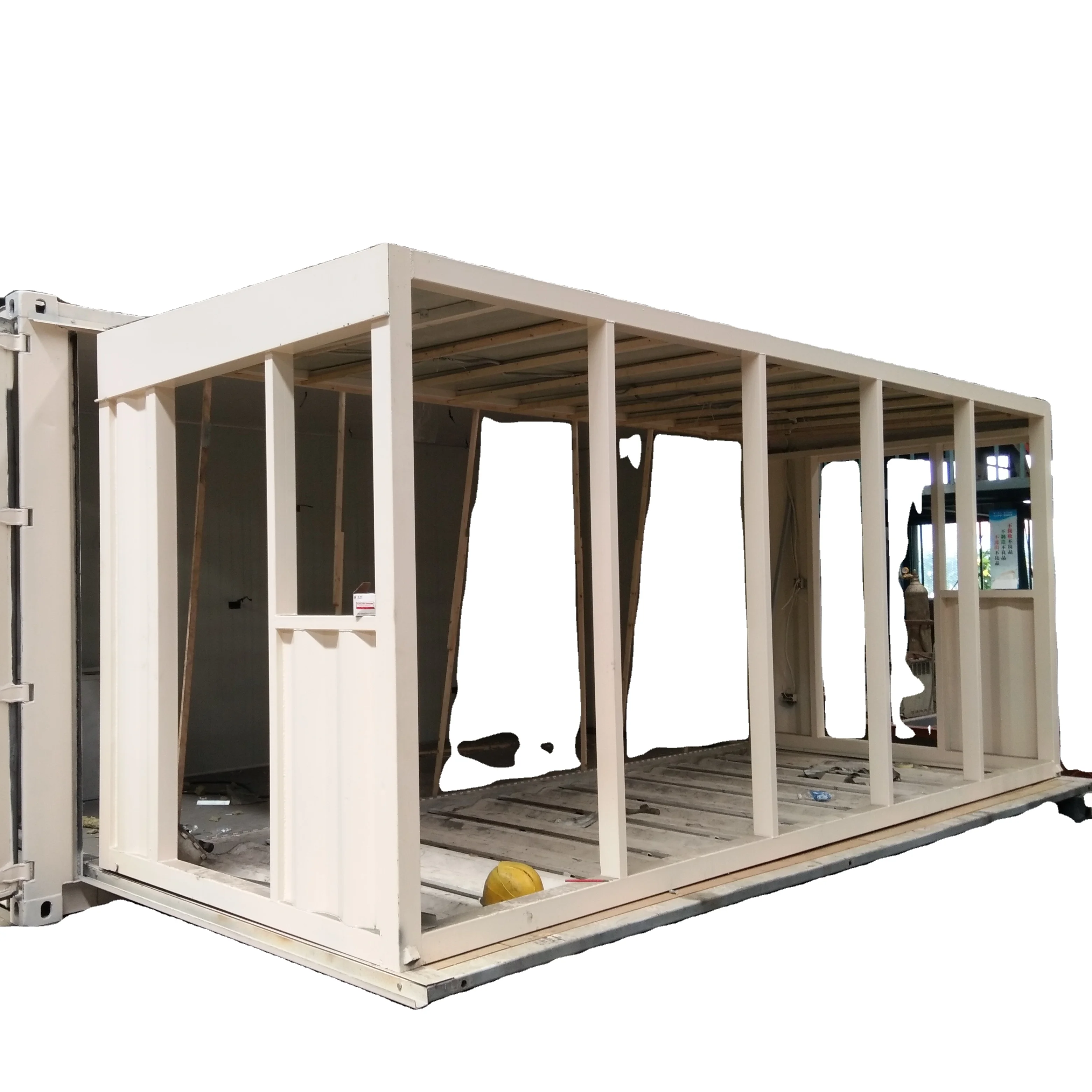 Prefabricated container houses, car exhibition boxes pop up container house