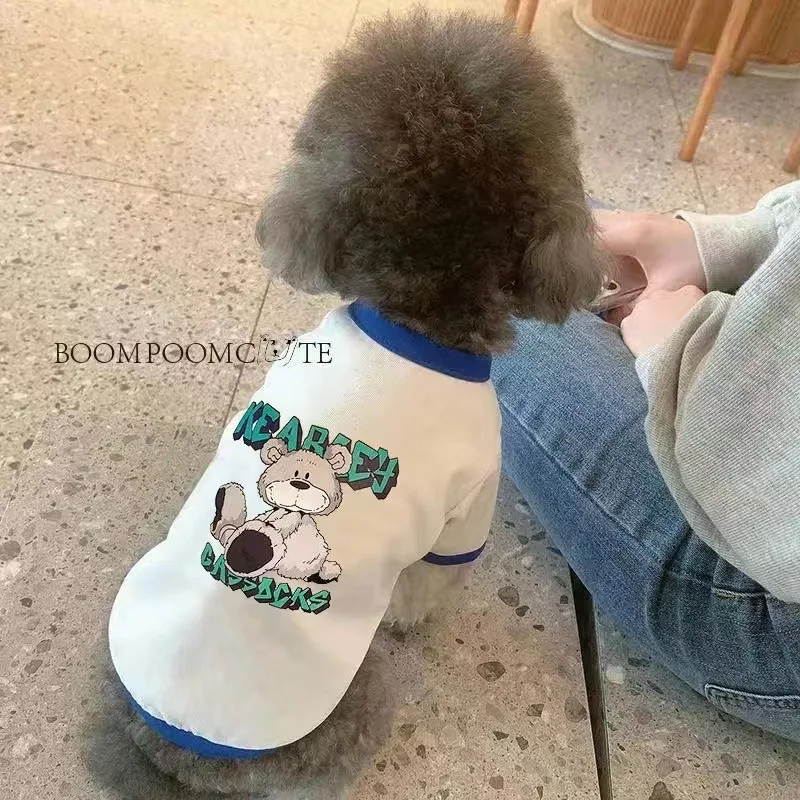 Pet Cloth Small Animal Cloth Bear Pet Clothes for Sale Hot Sale Cute Logo Printed Hope Dog Winter Clothes Pet Clothing