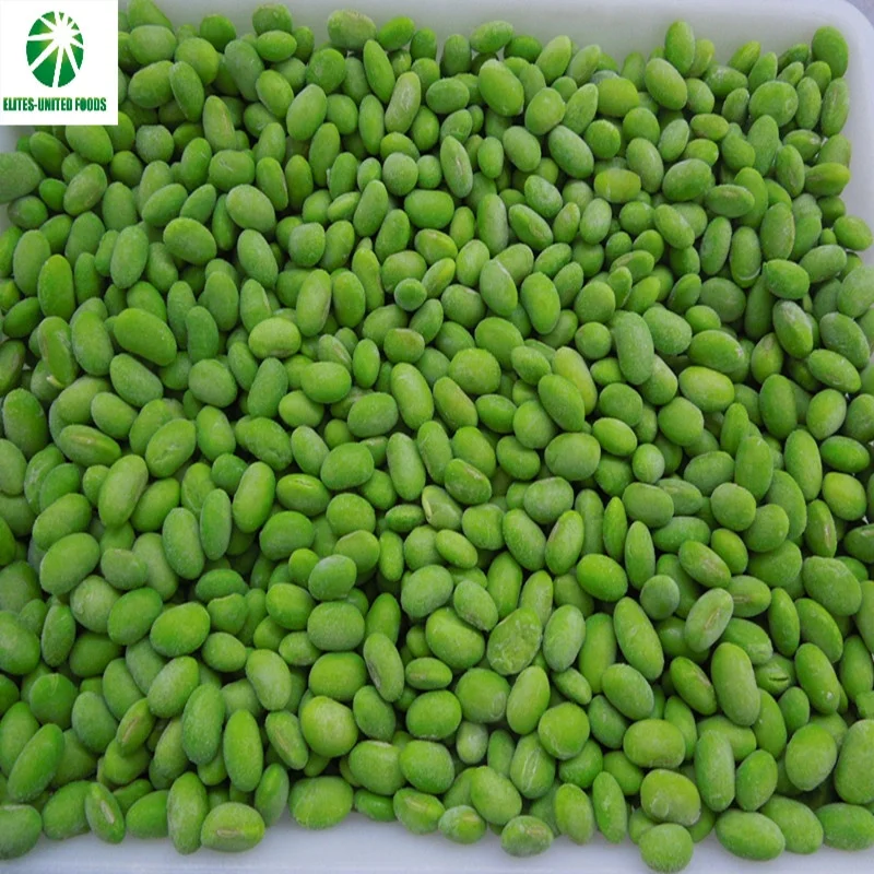 
New season iqf frozen green edamame peeled beans 
