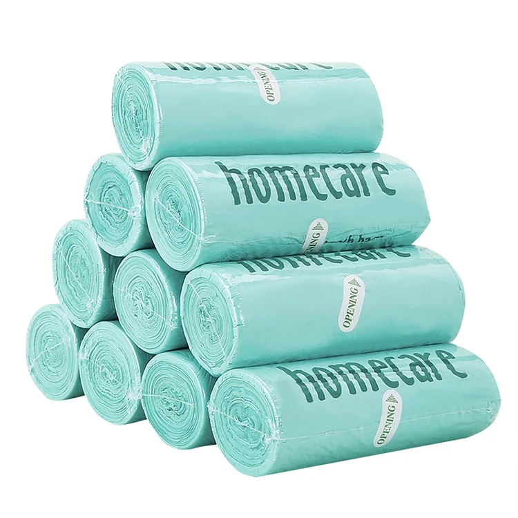 7 Days 100%  Degrade Compostable Biodegradable Trash Bags 13 45 Gallon For Garbage Disposal