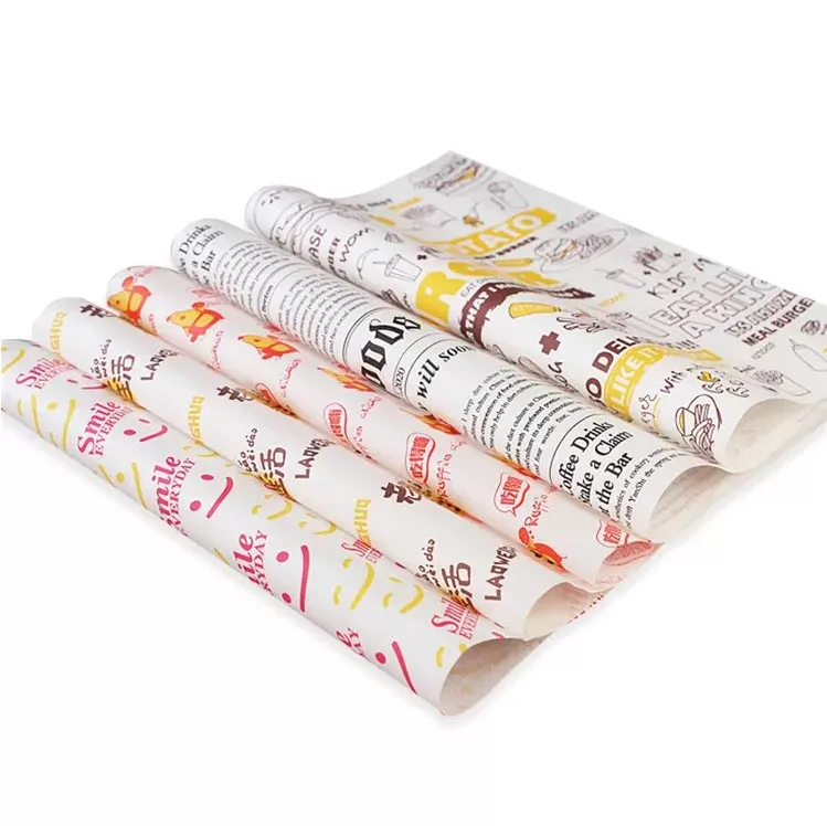 Высококачественная герметичная Водонепроницаемая силиконовая оберточная бумага для гамбургеров хот-догов сэндвичей