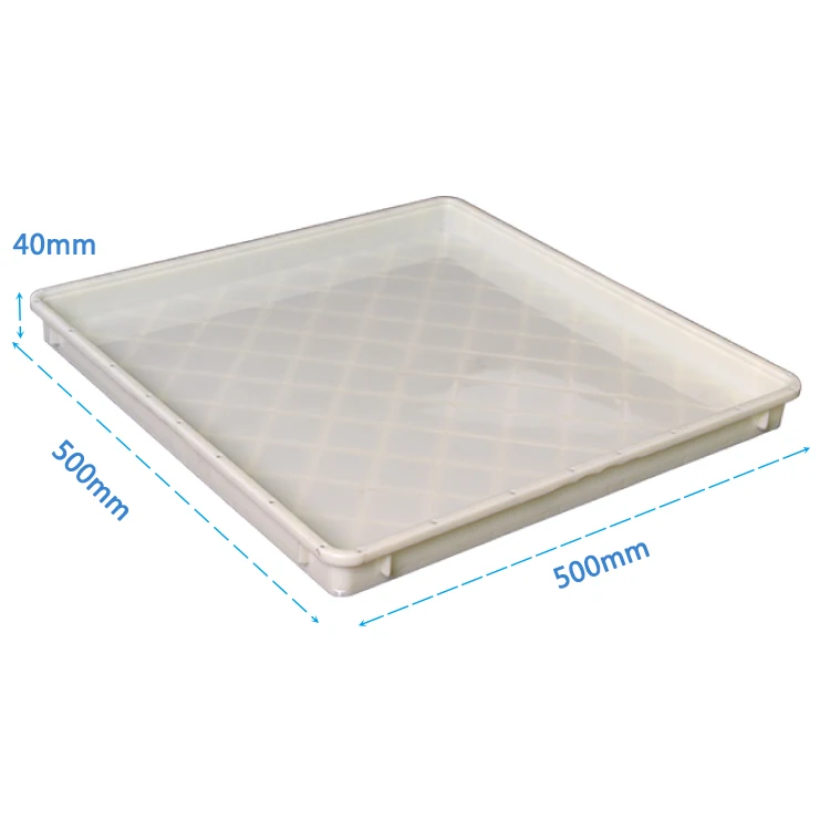 High-Quality Certification Stem Cell Bacterial Culture Plastic Tray Chemical Stability Plastic Crate With Wear Resistance