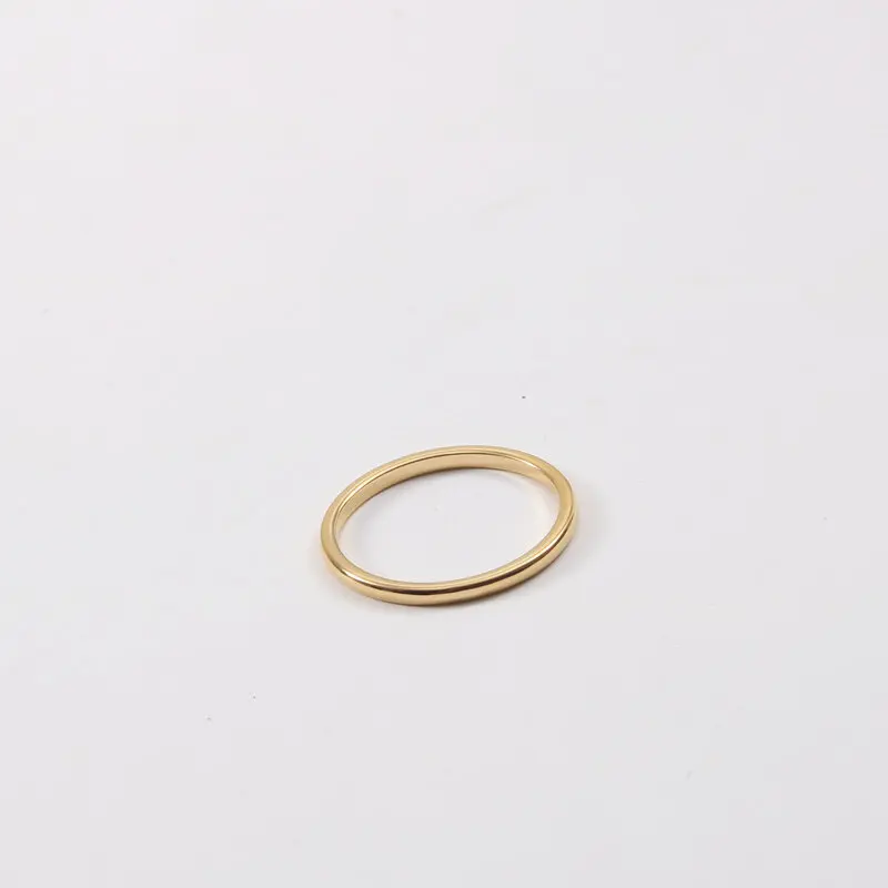 Joolim ювелирные изделия оптом 18K позолоченные супер жесткие вольфрамовые кольца из нержавеющей стали для