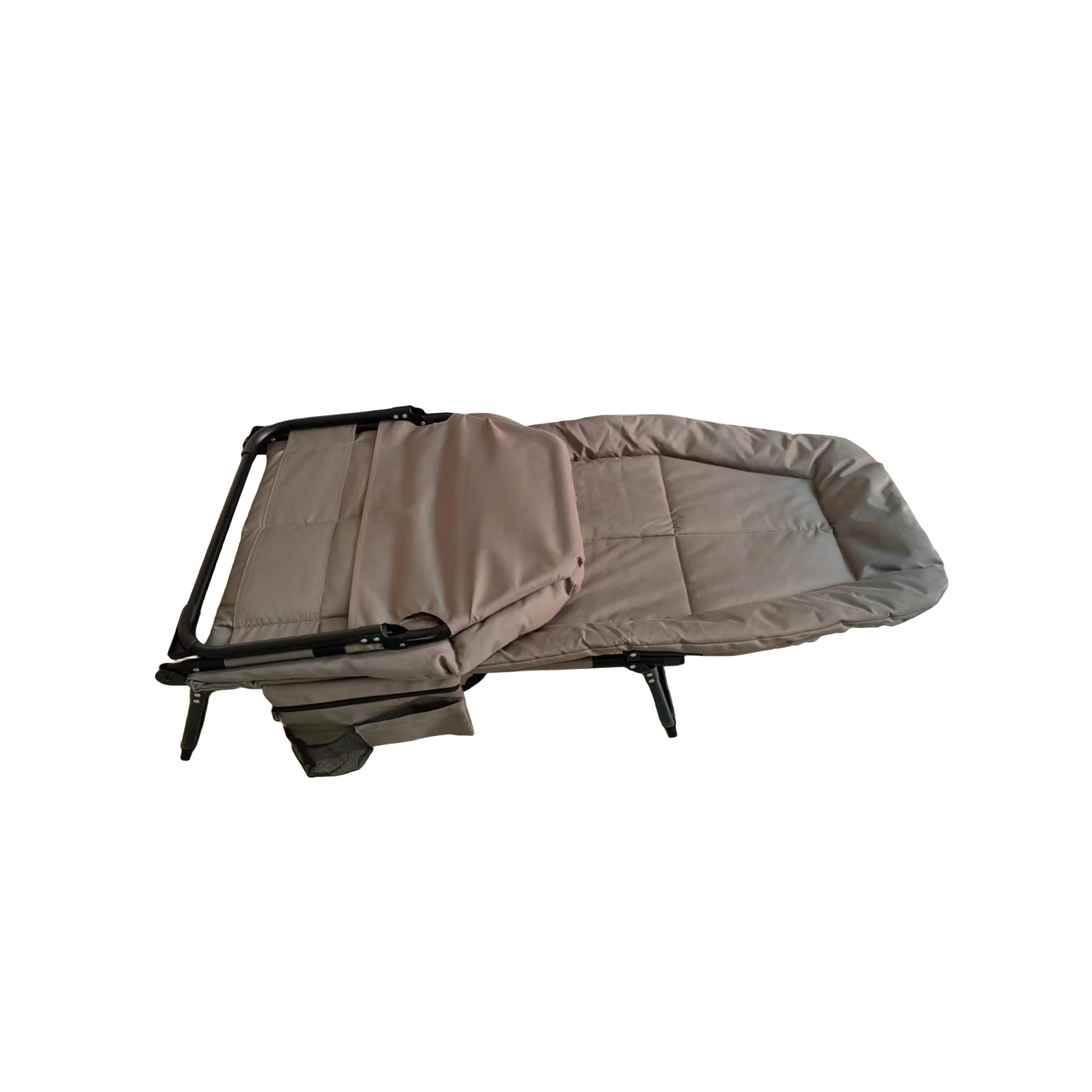 Best selling Outdoor camping adjustable folding cotton chaise lounge foldable chair bed