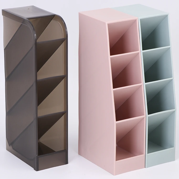 Большой настольный канцелярский органайзер, пенал, пенал, карандаш, пластиковый круглый вращающийся Вращающийся держатель для ручек для офиса