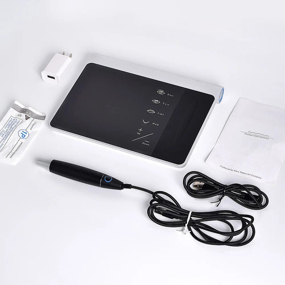 High Quality Microblading kit Digital Touch Screen Embroidery Tattoo Machine  PMU MTS Semi Wireless Permanent Makeup Machine
