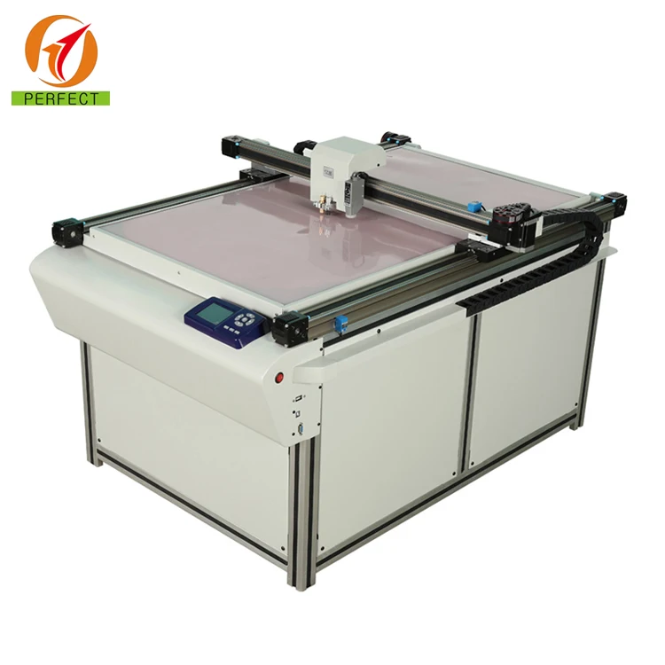 pvc cardboard flat digital die cutting machine